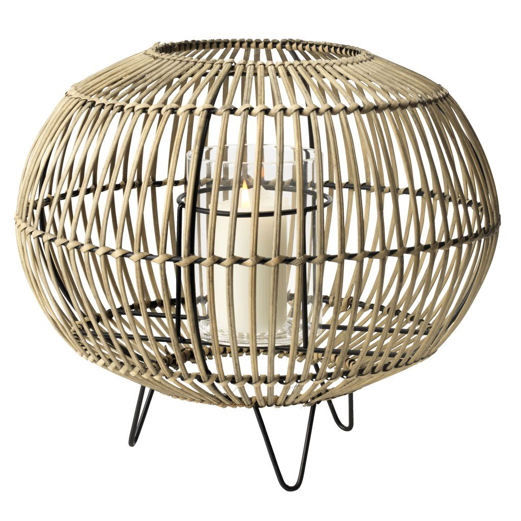 Baštenski Kandelabr od Bambusa - detalj