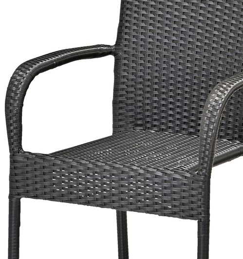 Baštenska garnitura Paulo Sto i dve stolice - detalj