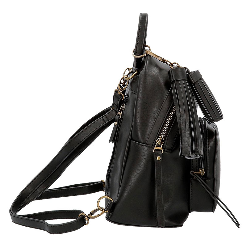 Pepe Jeans Ženski modni ranac Bitmat Black 75221 - detalj