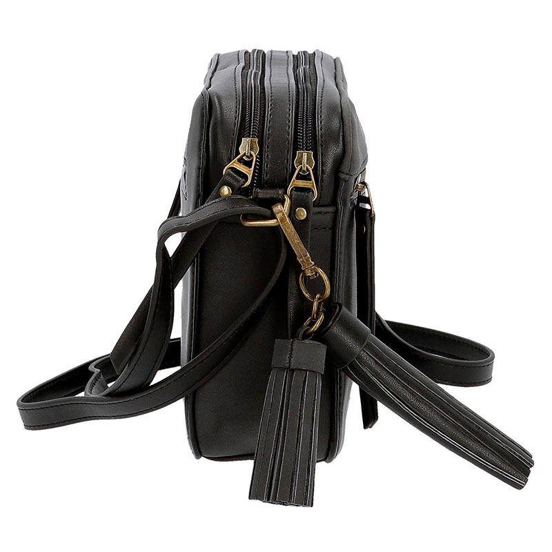 Pepe Jeans Ženska tašna sa dve pregrade Bitmat Black 75253 - detalj