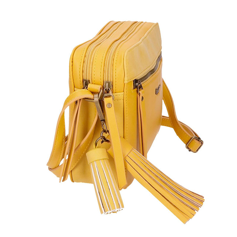 Pepe Jeans Ženska tašna sa dve pregrade Bitmat Amarilla 75253 - detalj