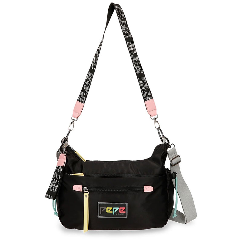 Pepe Jeans Torbica na rame Mind Black 75355 - detalj