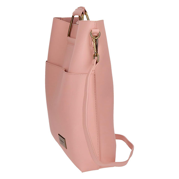 Pepe Jeans Ženska torba + neseser Angelica Pink 75775 - detalj