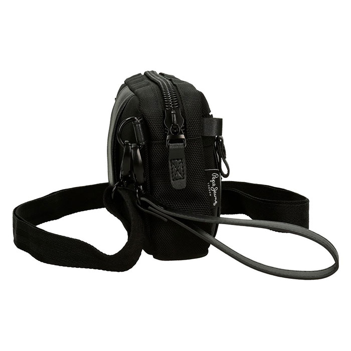 Pepe Jeans Muška torbica za ruku rame ili struk AllBlack 74742 - detalj