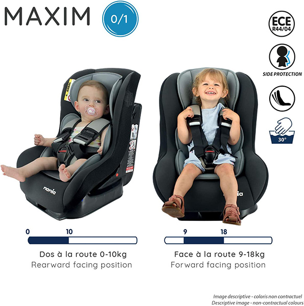 Nania Dečije auto sedište 0-18kg Maxim Evazion Red - detalj