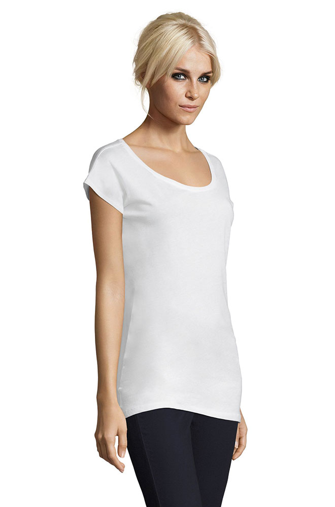 Ženska majica Marylin White veličina XXL Sols 11398 - detalj