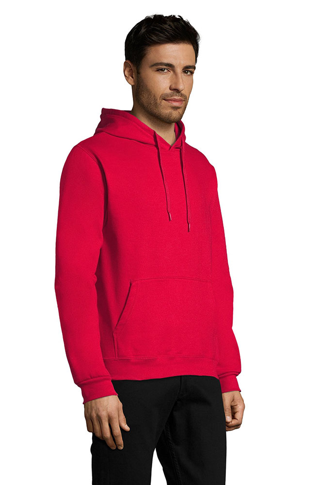 Sols Unisex dukserica Snake Red veličina XS 47101 - detalj