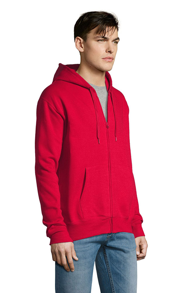 Sols Muška dukserica Seven Red 3XL 47800 - detalj