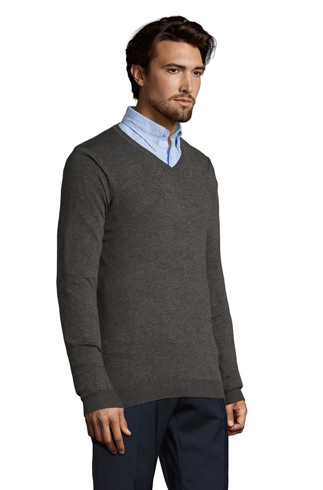 Sols Muški džemper Glory Charcoal veličina 3XL 01710 - detalj