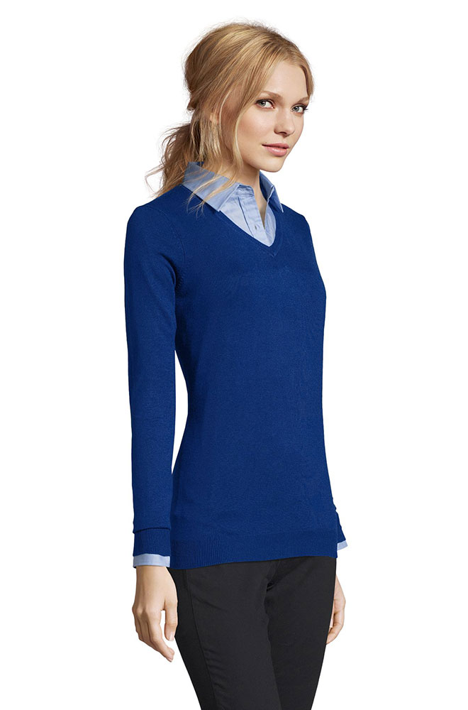 Sols Ženski džemper Glory Ultramarine veličina XL 01711 - detalj
