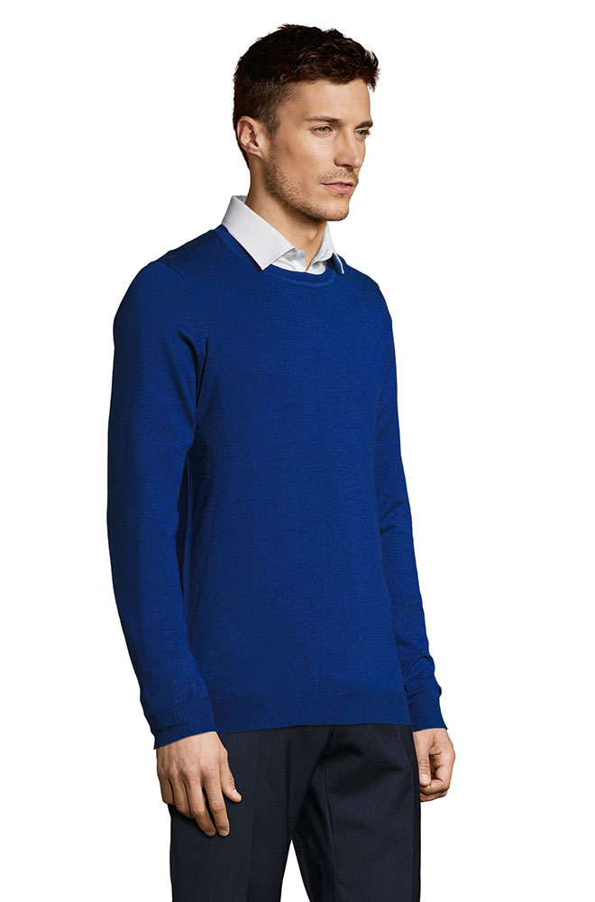 Sols Muški džemper Ginger Ultramarine veličina L 01712 - detalj