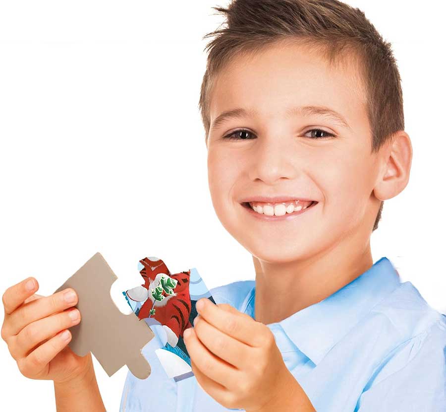 Puzzle slagalica 24 maxi dela Disney Mickey Clementoni 24229 - detalj