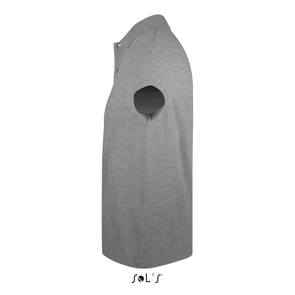 Muška polo majica sa kratkim rukavima Prime Grey vel. M Sols 00571 - detalj