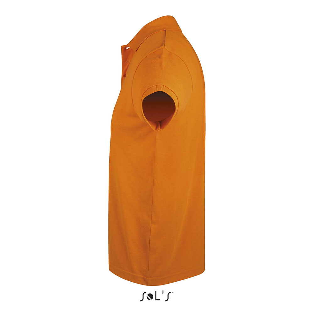 Muška polo majica sa kratkim rukavima Prime Orange vel. 3XL Sols 00571 - detalj