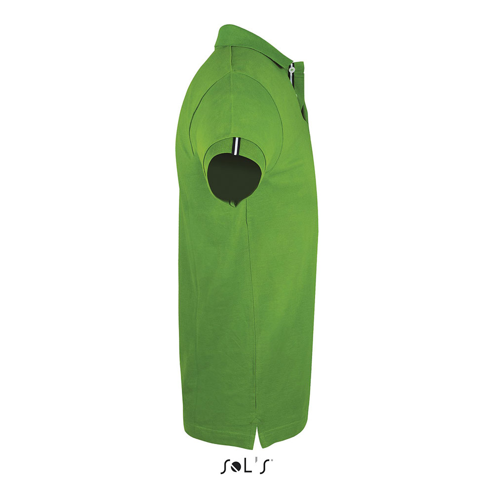 Pamučna muška polo majica Patriot Bud Green veličina XXL Sols 00576 - detalj