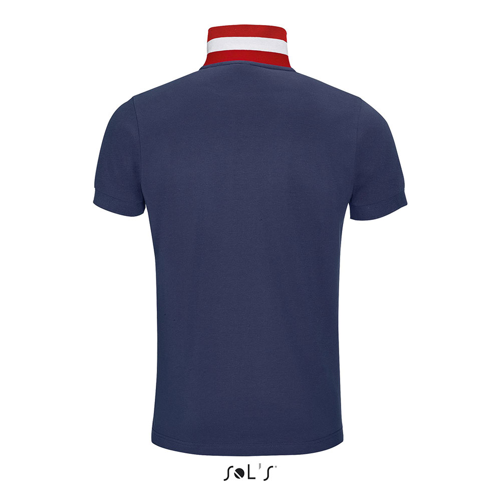 Pamučna muška polo majica Patriot French Navy veličina XXL Sols 00576 - detalj