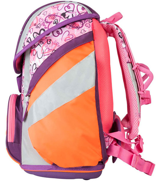 TARGET Reflax - Ranac za školu HEARTS 17958 - detalj