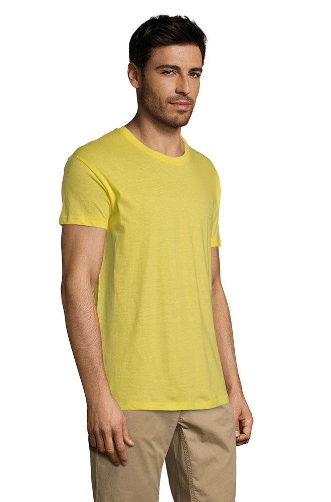 Sols Muška pamučna majica Regent Lemon veličina S 11380 - detalj