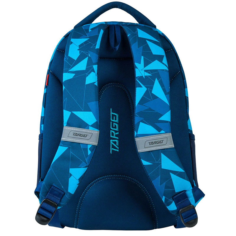 TARGET 2 u 1 - Ranac za školu JUMP Blue 21883 - detalj