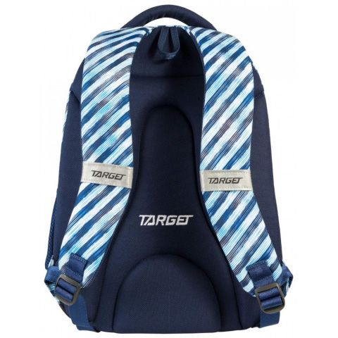 TARGET 2 u 1 - Ranac za školu JUMP Navy Stripes 26301 - detalj