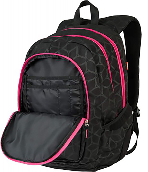 TARGET 3 ZIP - Ranac za školu DUEL Astrum Pink 21888 - detalj