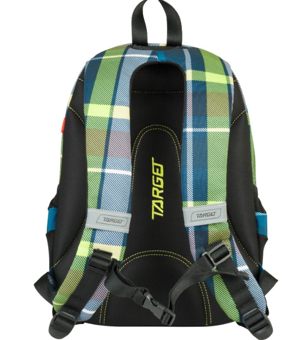 TARGET 3 ZIP - Ranac za školu DUEL Green 21880 - detalj