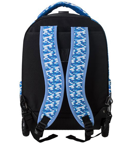 Play Školski ranac sa točkićima Trolley - Frozen, Smile - detalj