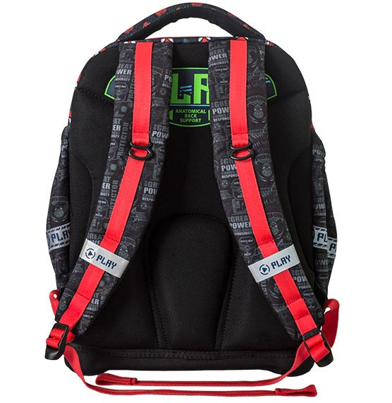 Play Školski ranac Smart Light - Spider-Man, Black - detalj