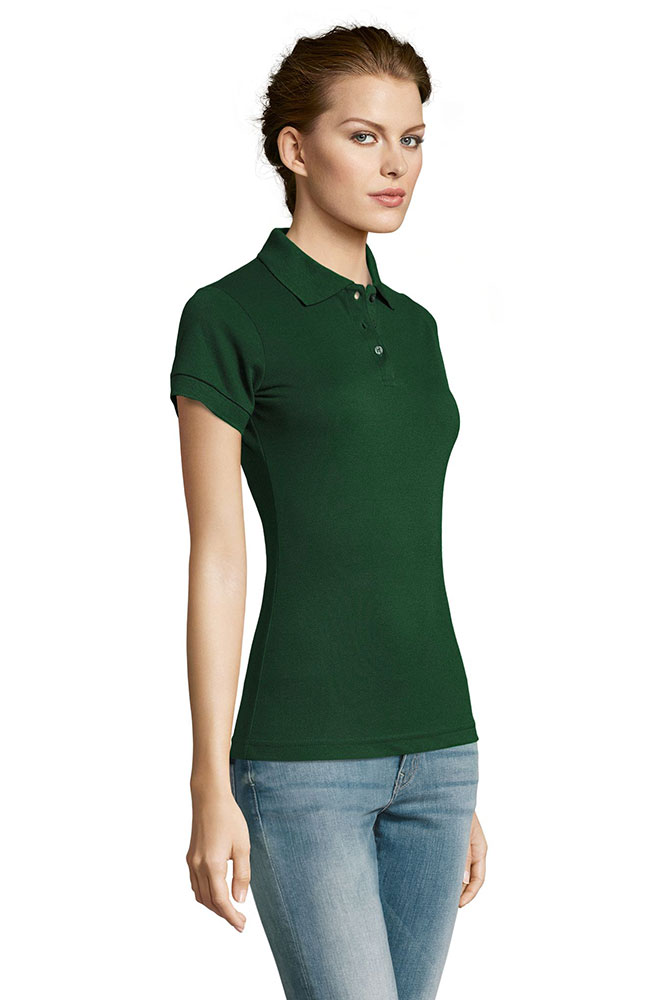 Sols Ženska polo majca Prime Bottle Green veličina XL 00573 - detalj