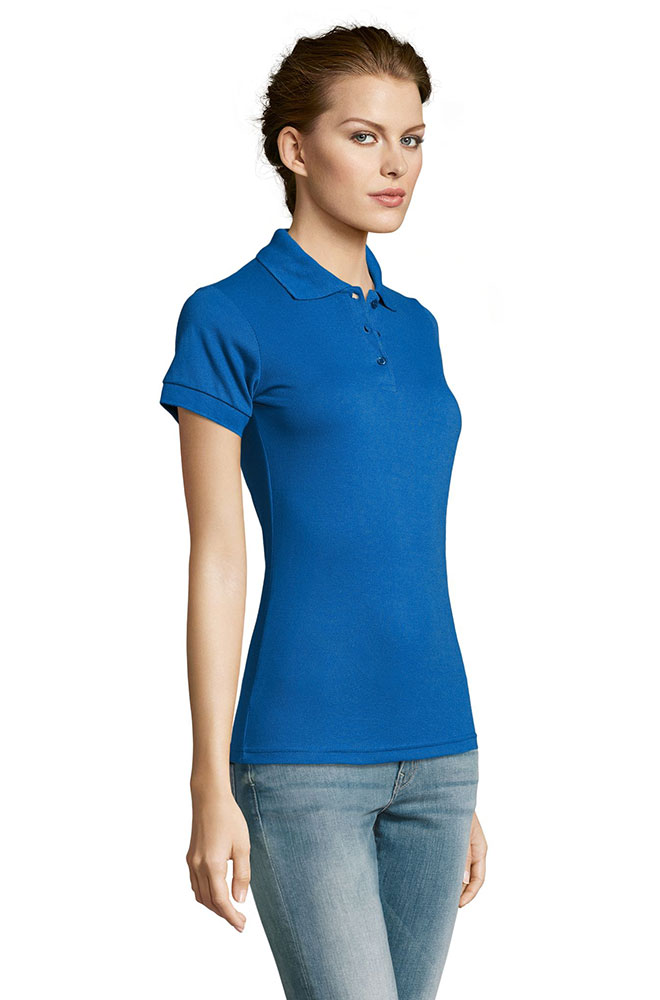 Sols Ženska polo majca Prime Royal Blue veličina XXL 00573 - detalj