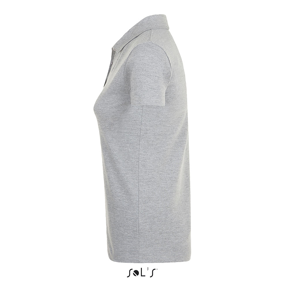 Sols Ženska majca sa kragnom Phoenix Grey veličina XXL Sols 01709 - detalj