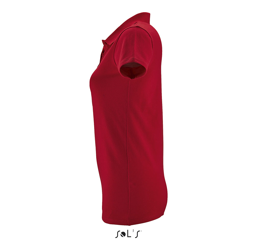 Sols Ženska majca sa kragnom Phoenix Red veličina L Sols 01709 - detalj