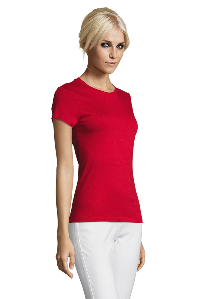 Sols Ženska majca sa kratkim rukavima Regent Red veličina L 01825 - detalj