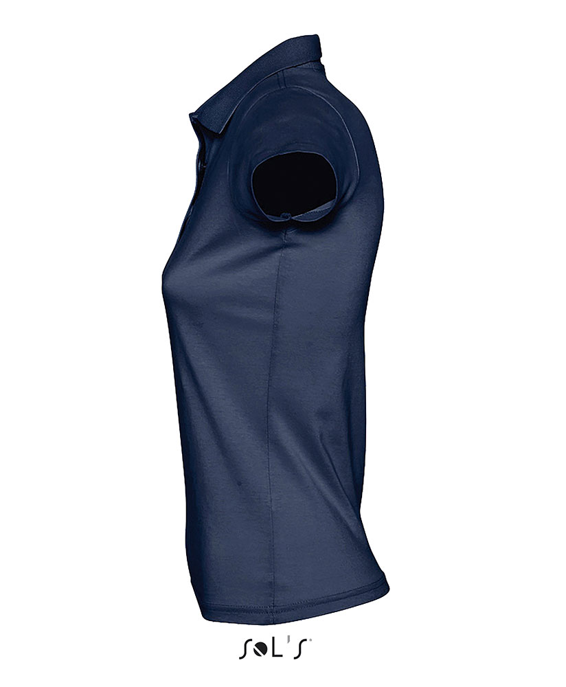Sols Ženska pamučna polo majica Prescott Navy veličina XXL 11376 - detalj