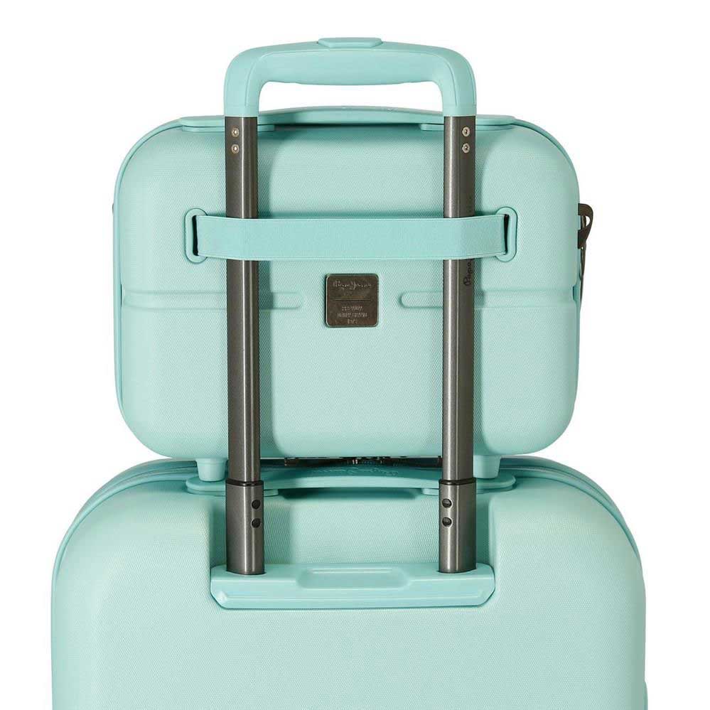 Kozmetički kofer neseser Pepe Jeans Highlight turquoise 76839 - detalj