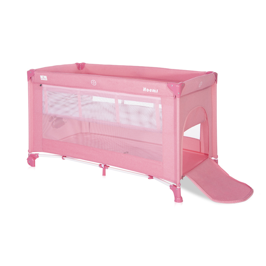 Lorelli Putni krevetac sa 2 nivoa Noemi 2 Rose velvet unicorn 10080552151 - detalj