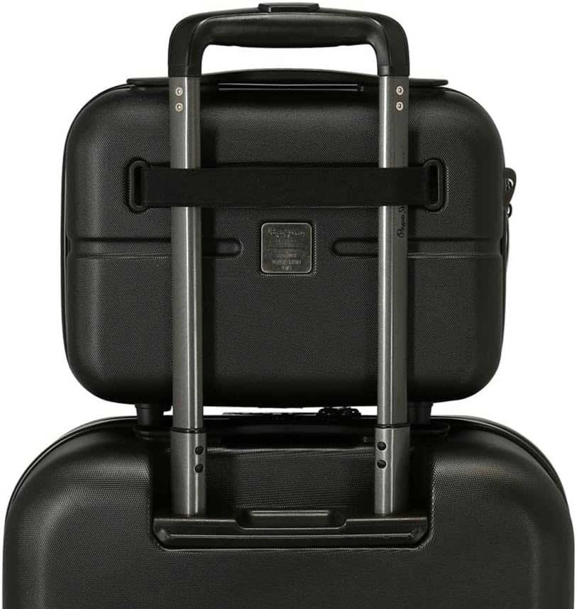 Kozmetički kofer neseser Pepe Jeans Highlight black 76839 - detalj