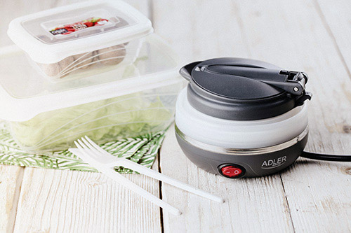 Sklopiva električna džezva za kafu Adler AD1279 - detalj