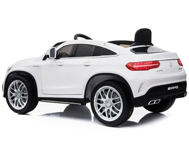 Dečiji automobil na akumulator Mercedes GLE 63 AMG Beli - detalj