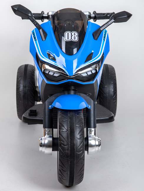 Dečiji motor na akumulator Police Plavi - detalj