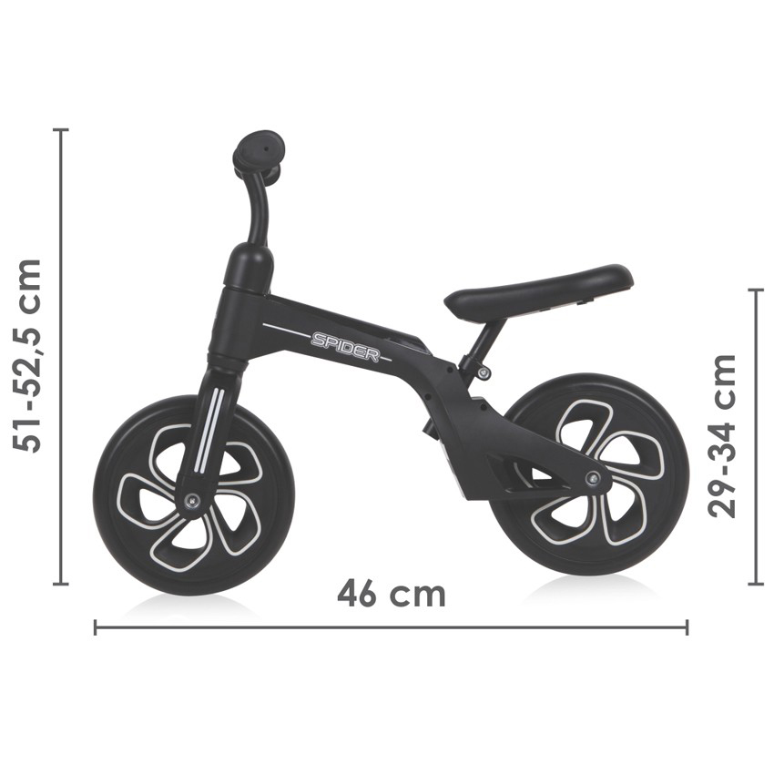 LORELLI Dečija bicikla Balance Bike SPIDER Red 10050450004 - detalj