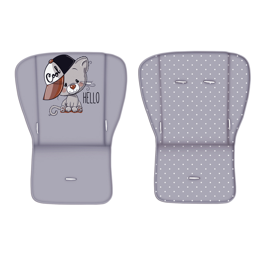 LORELLI Kolica FOXY sa navlakom Grey Cool Cat - detalj