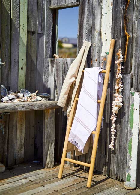 Baštenske ukrasne merdevine od bambusa - detalj