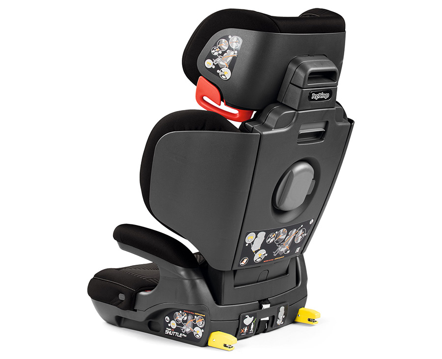 PEG PEREGO Autosedište VIAGGIO 2-3 Shuttle Plus 15-36kg Graphite - detalj