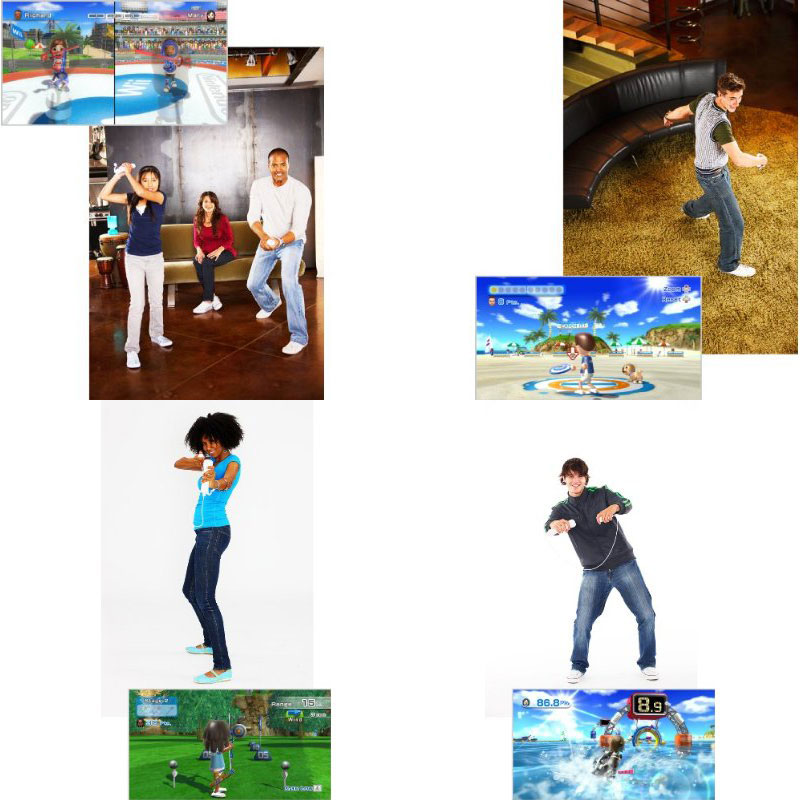 Wii Sports Resort + Wii Motion Plus dodatak za Wii remote - detalj