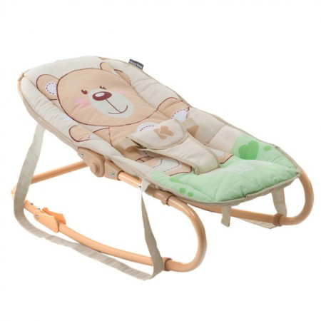 KIKKA BOO Ležaljka FOLIAGE Bear - detalj