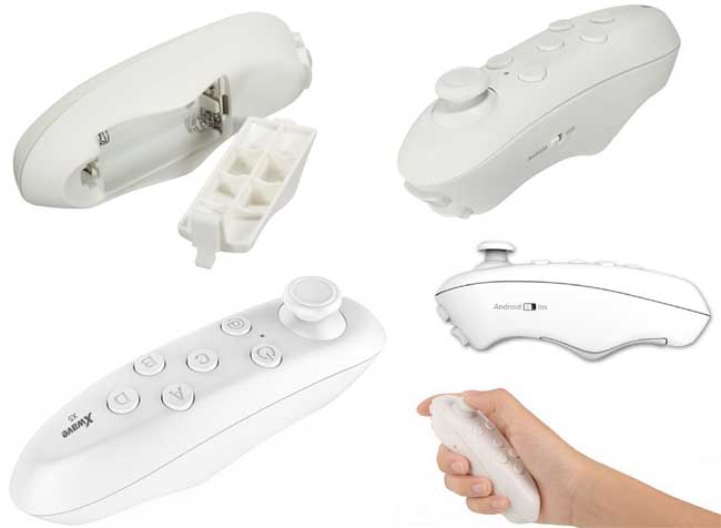 Bluetooth daljinski upravljač za VR naočare Xwave X5 White - detalj