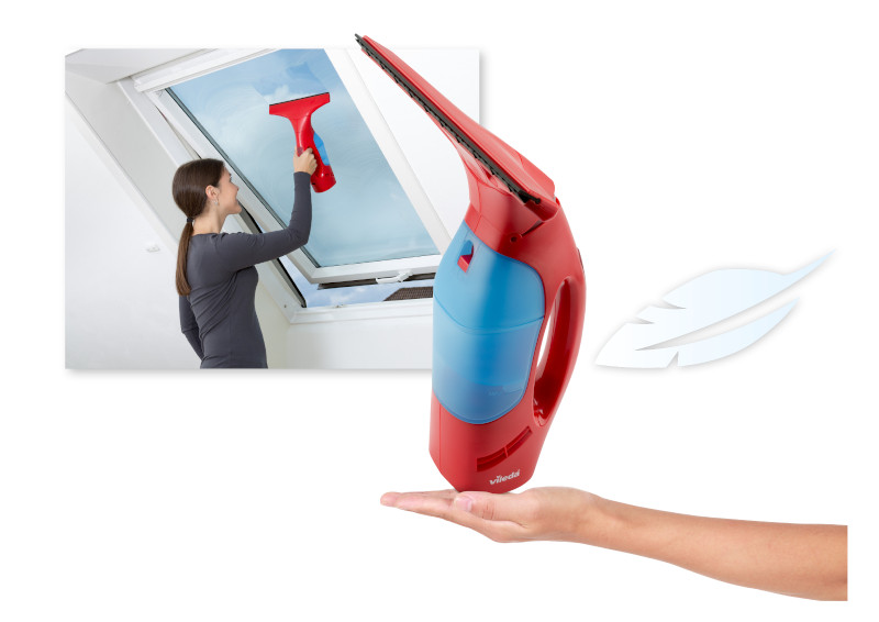 Vileda Windomatic čistač prozora sa usisivačem vode - detalj