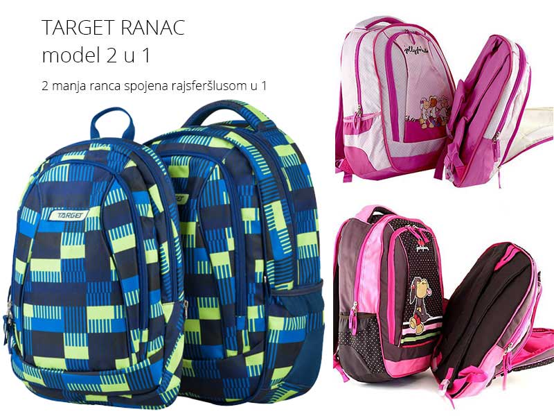 Target 2u1 Ranac Classic Matrix Yellow 21422 - detalj