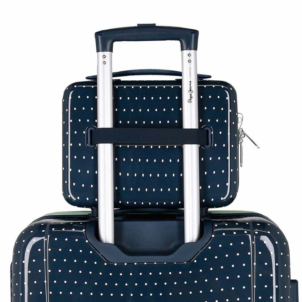 ABS Neseser kofer za šminku Pepe Jeans Alenka navy 67139 - detalj